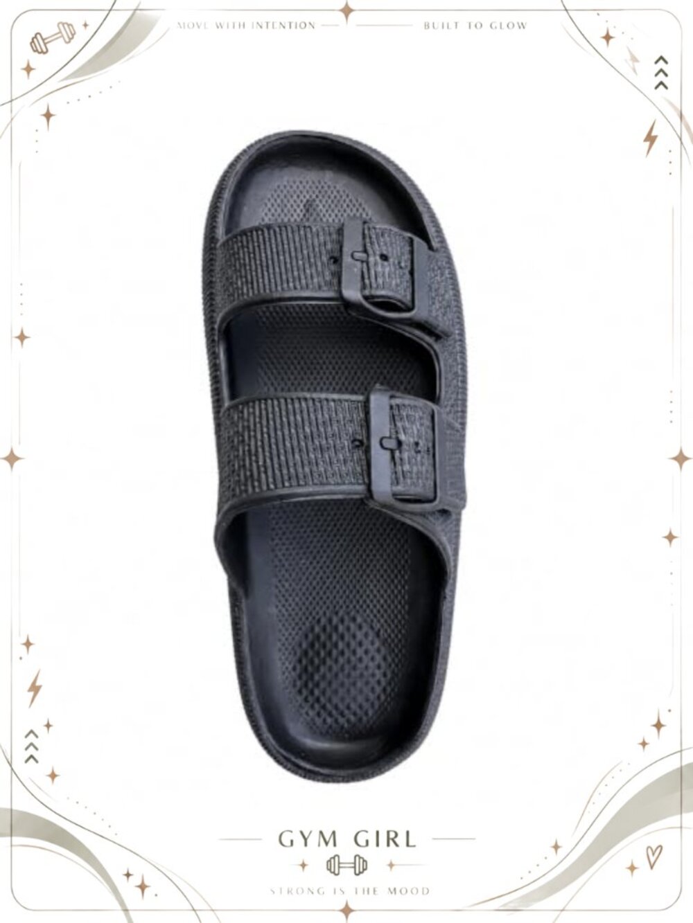 Unisex Cloud Slide Sandals Adjustable EVA Slippers Indoor Outdoor